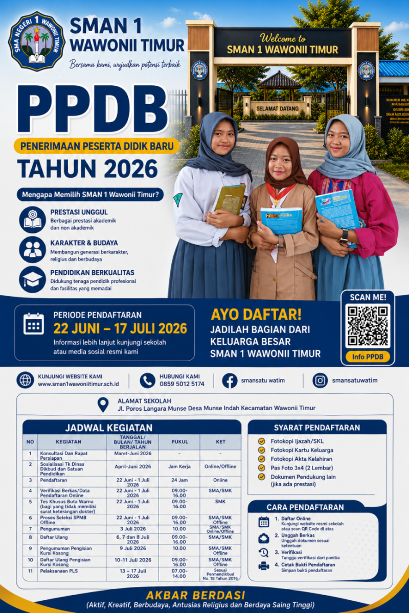 Pengumuman Jadual PPDB 2026/2027