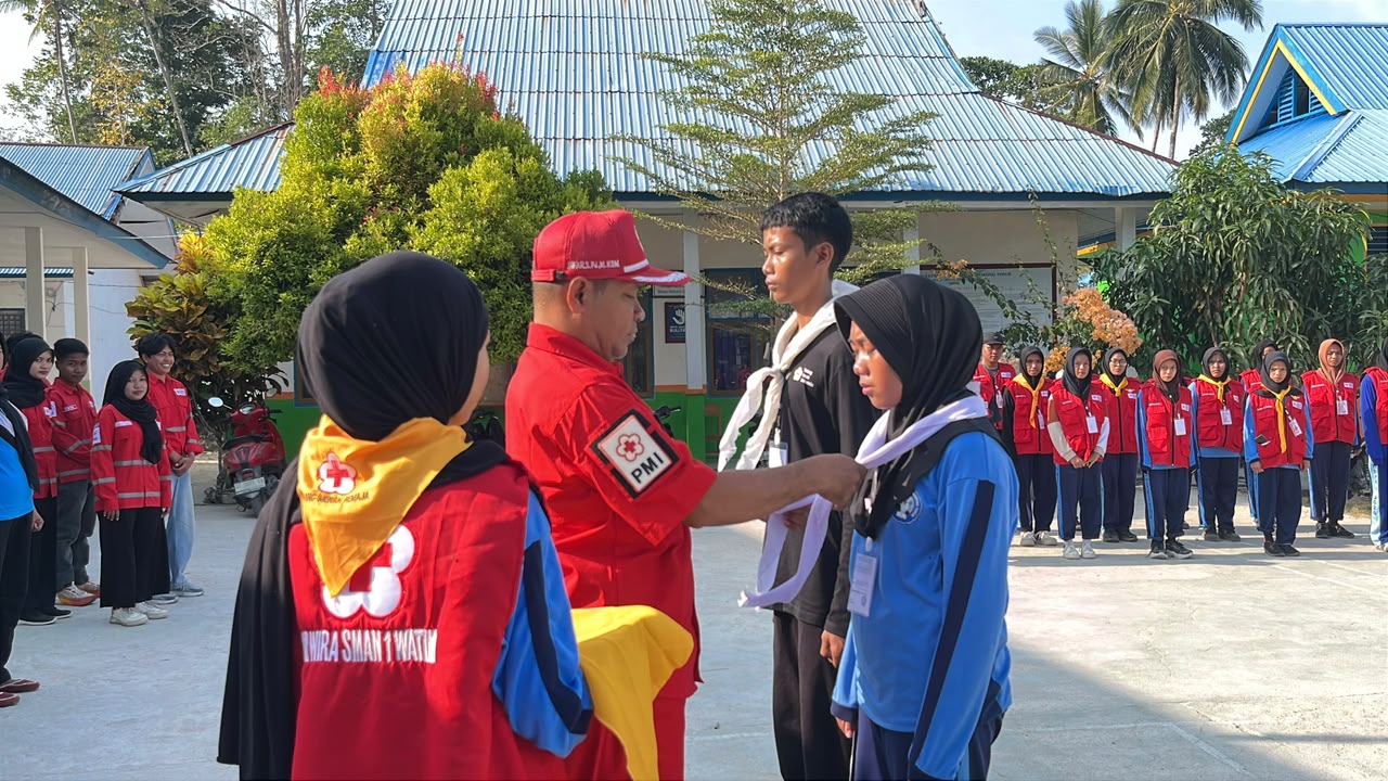 PMR SMA Negeri 1 Wawonii Timur Gelar Pendidikan dan Latihan Dasar 2026: Membentuk Relawan Muda yang Terampil, Disiplin, dan Berjiwa Kemanusiaan
